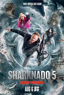 Sharknado 5: Global Swarming (HDTV | HDRip)